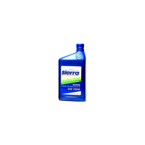 Sierra 95542 Premium Blend Heavy Duty Engine Oil 15W-40, Qt., Pack of 12