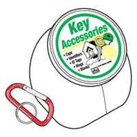 Hy-Ko KT127 Key Ring, Pack of 50
