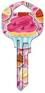 Hy-Ko 15005KW1-CPBL Key Blank, Brass, Nickel, For: Kwikset KW1 Keyways, Pack of 5