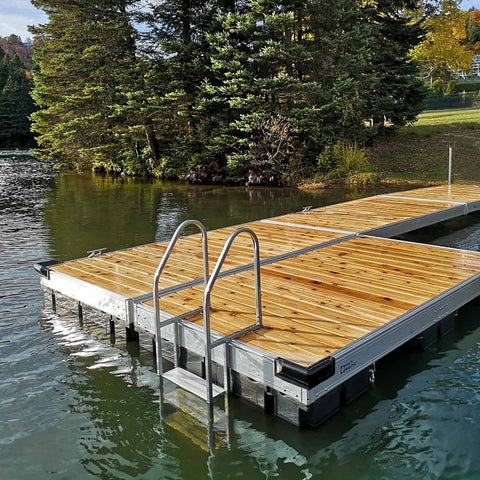 Multinautic 21519 Dock Kit, Aluminum, For: Stationary and Floating Dock