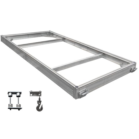 Multinautic 21519 Dock Kit, Aluminum, For: Stationary and Floating Dock