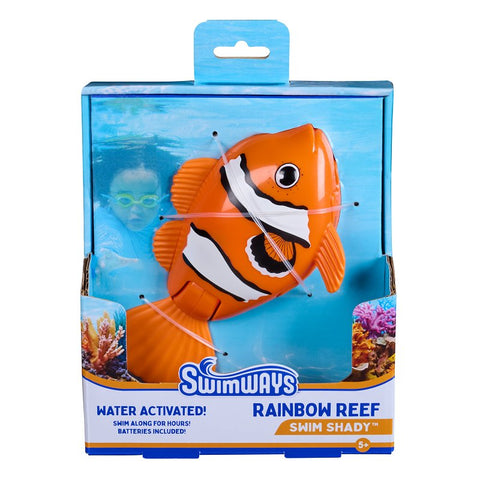SwimWays 6071885 Rainbow Reef Clown Fish Dive Pool Toy, ABS