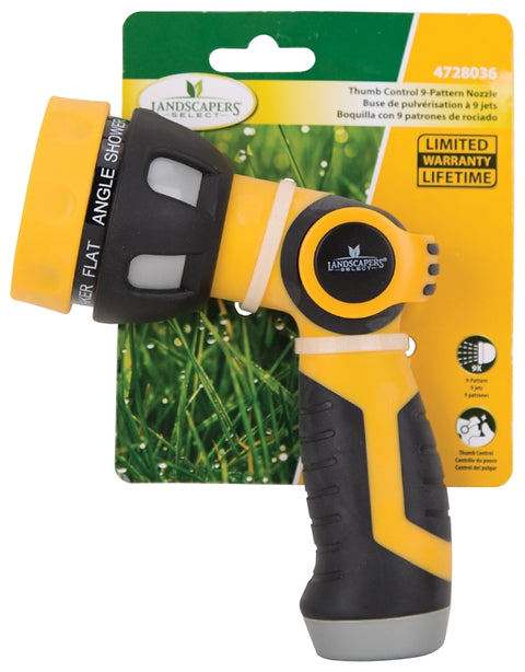 Landscapers Select GN-93691 Spray Nozzle, Female, Plastic, Yellow