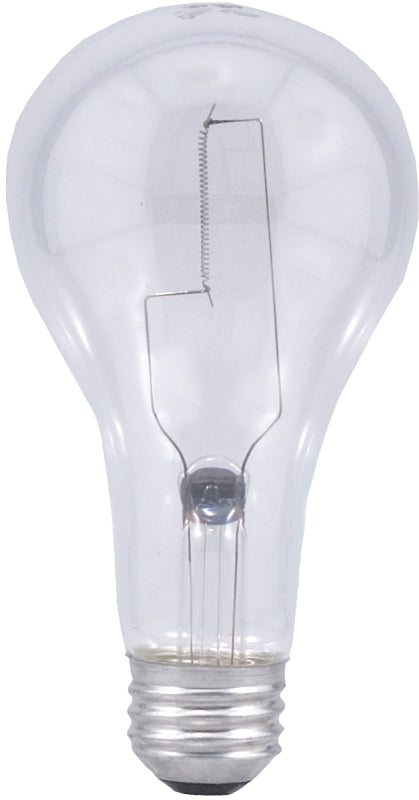 Sylvania 15476 Incandescent Lamp, 200 W, A21 Lamp, Medium Lamp Base, 3880 Lumens, 2850 K Color Temp, 750 hr Average Life