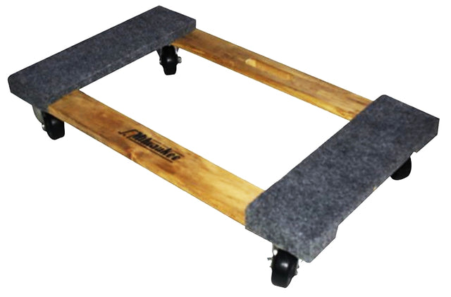 Milwaukee Hand Truck 33800 Furniture Dolly, 1000 lb, Hardwood Platform ...