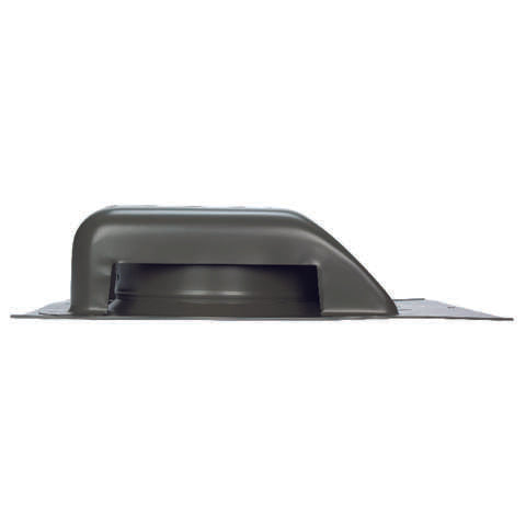 Air Vent 4.3 in. H X 14 in. W X 16.8 in. L X 7.5 in. D Weatherwood Aluminum/Steel Roof Vent, Pack of 9