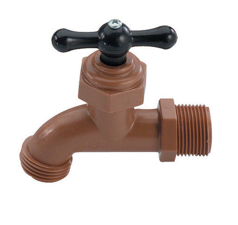 King 1/2 in. MIP Dia. x 1/2 in. Dia. Hose Celcon Hose Bibb