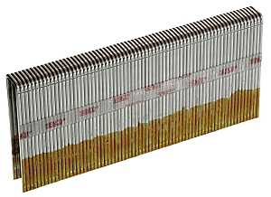 Senco N21BAB Wire Staple, 7/16 in W Crown, 2 in L Leg, 16, Galvanized