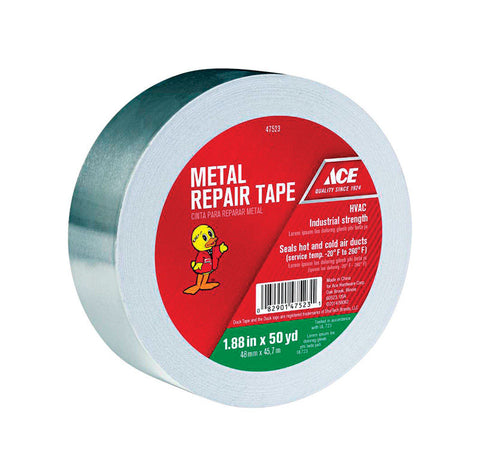 Ace Metal Repair Tape 1.88 in. W x 50 yd. L Silver