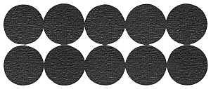 Shepherd Hardware 3601 Anti-Skid Pad, 3/4 in Dia, Round