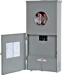 Siemens MC0408B1200RT Meter Combination Load Center, Ringless Cover/Lid, 200 A, 4-Space, 4-Jaw, 8-Circuit