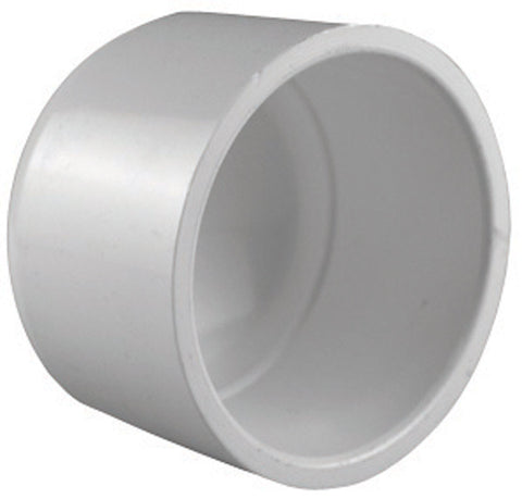 Charlotte Pipe Schedule 40 3 in. Dia. Slip PVC Cap