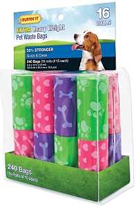 Ruffin'It 19350 Dog Waste Bag, Plastic