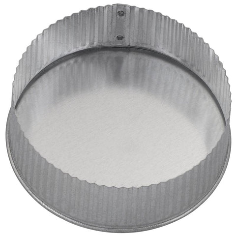 Imperial 5 in. D Galvanized Steel Crimped Pipe End Cap