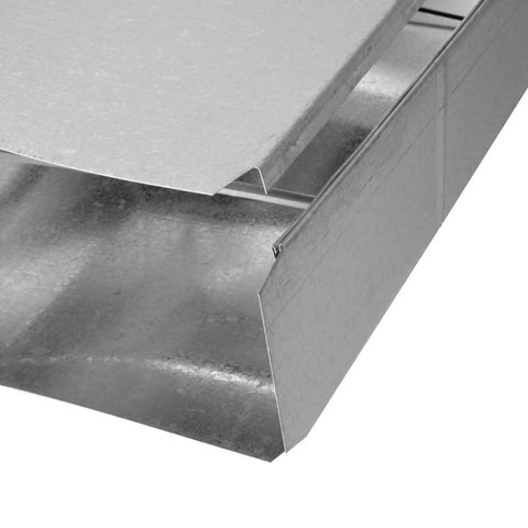 Imperial 3-1/4 in. D X 24 in. L Galvanized Steel Stack Duct, Pack of 12