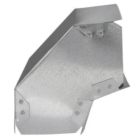 Imperial 3-1/4 in. D X 3-1/4 in. D 90 deg Galvanized Steel Wall Stack Elbow, Pack of 6