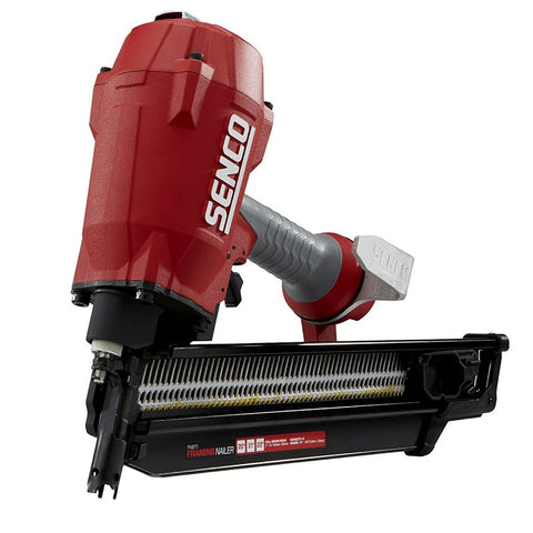 Senco FN81T1 Pneumatic  Framing Nailer, 63 Magazine, 20, 21, 22 deg Collation, Plastic Strip Collation, 6.7 scfm Air