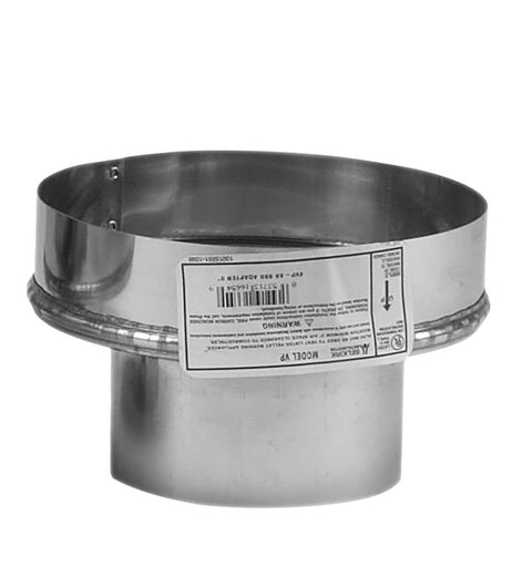 Chimney Shell To Shell Conection Chimney Adapter 4In – Shell Lumber and Hardware