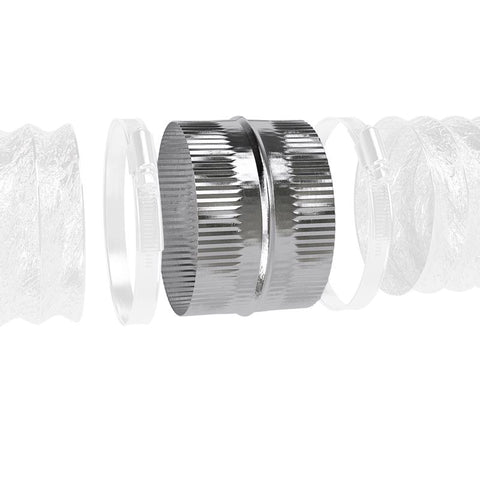 Imperial 4 in. D Galvanized Steel Duct Adapter, Pack of 6