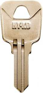 Hy-Ko 11010SS5 Key Blank, Stainless Steel, For: Sentry Safe Cabinet, House Locks and Padlocks, Pack of 10