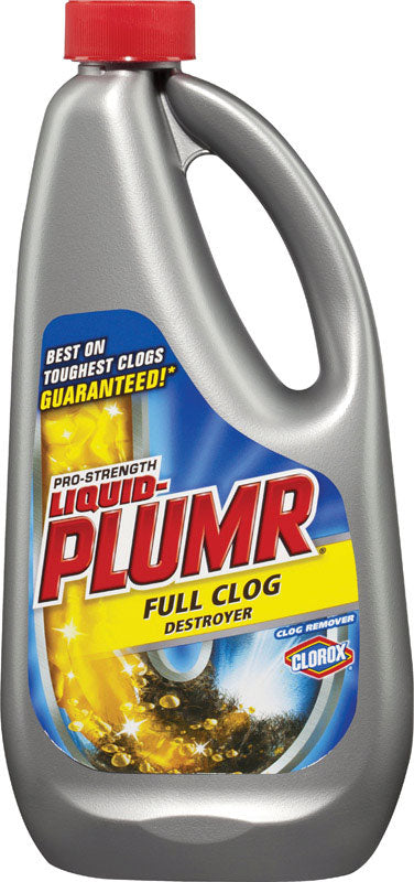Liquid-Plumr Full Clog Destroyer Clog Remover Liquid 32 oz.