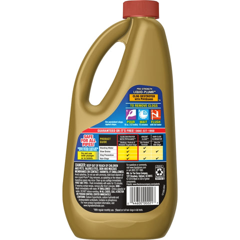 Liquid-Plumr Liquid Clog Remover 32 oz, Pack of 9
