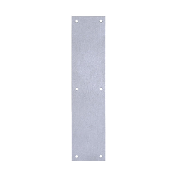 Tell 3-1/2 in. H x 15 in. L Satin Push Plate – Shell Lumber and Hardware