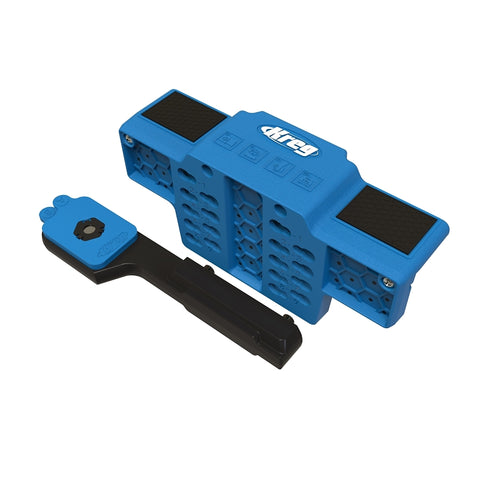 Kreg KHI-CDIJ Cabinet Door Mounting Jig, Plastic, Blue, For: Face-Frame and Frameless Cabinets