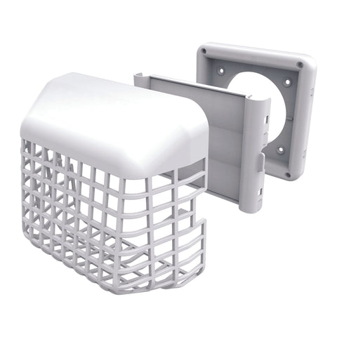 Ace White Plastic Dryer Vent Hood, Pack of 12