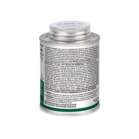 Oatey Clear All Weather Cement For PVC 8 oz, Pack of 12