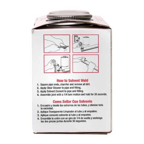 Oatey Handy Pack Clear/Black Cement and Cleaner For ABS 2 pk, Pack of 12