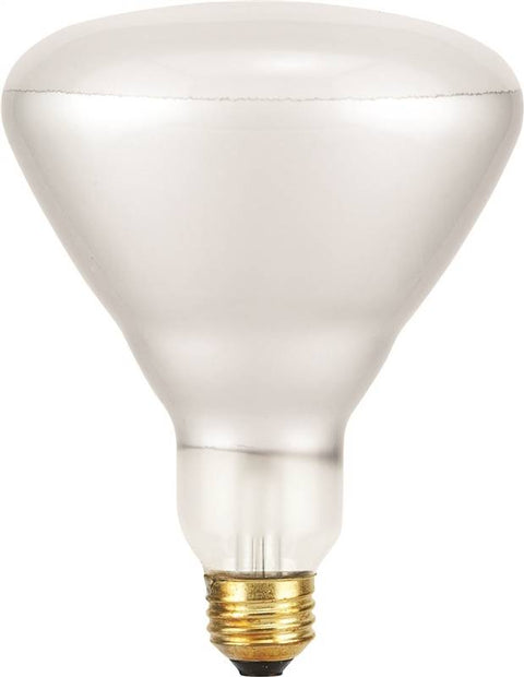 Sylvania 15332 Double Life Incandescent Lamp, 65 W, 120 V, BR40, Medium Brass ,