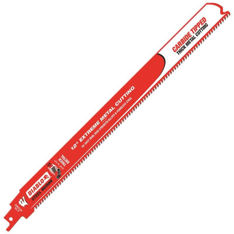 DIABLO DS1208CF Reciprocating Saw Blade, 8 TPI, 12 in L, Bi-Metal