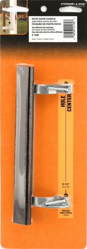 Prime-Line C 1189 Door Pull, Aluminum/Wood, Painted