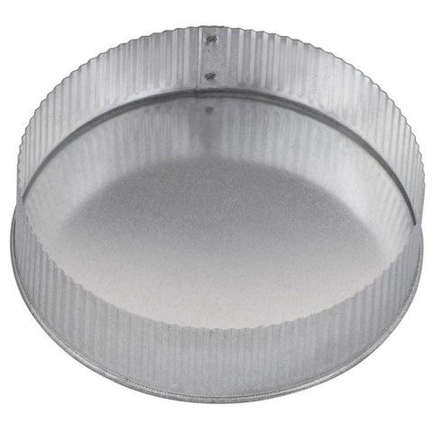 Imperial 7 in. D Galvanized Steel Pipe End Cap