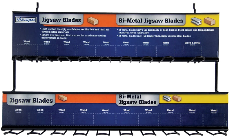 Vulcan 994940 Jig Saw Blade Rack, 19-1/2 in W – Shell Lumber and Hardware