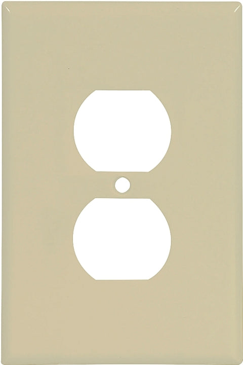 WALLPLATE 1 GANG DPX IVRY 1PK, Pack of 10