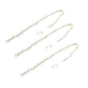 Landscapers Select GB0033L Planter Chain, 18 in L, Steel, Brass, Ceiling Mount Mounting