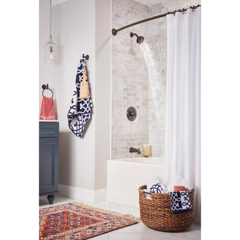 Moen HIlliard 1-Handle Bronze Tub and Shower Faucet