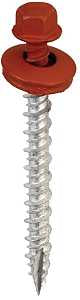 Acorn International SW-MW2BR250 Screw, #9 Thread, High-Low, Twin Lead Thread, Hex Drive, Self-Tapping, Type 17 Point, 250/BAG