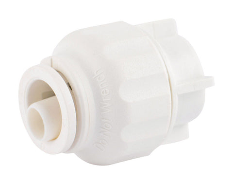 SharkBite 3/8 in. Push X 3/8 in. D Push Plastic End Stops 1 pk