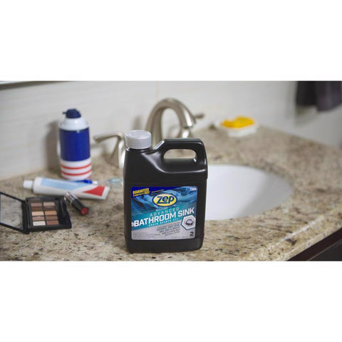 Zep Advanced Bathroom Sink Gel Drain Opener 1 qt, Pack of 12