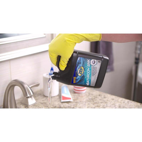Zep Advanced Bathroom Sink Gel Drain Opener 1 qt, Pack of 12