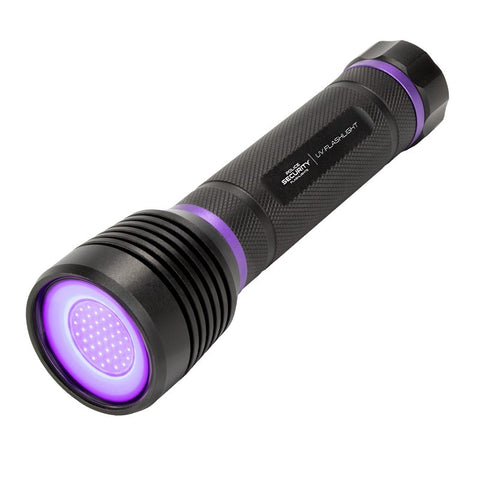Police Security 98734 UV Flashlight, AAA Battery, Alkaline Battery, LED Lamp, 395 Lumens, 12 hr High Run Time