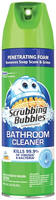 Scrubbing Bubbles 71367 Bathroom Cleaner, 22 oz Aerosol Can