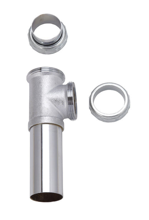 Ace 1-1/2 in. D Satin Brass Tee and Tailpiece