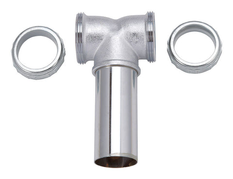 Ace 1-1/2 in. D Brass Center Outlet Tee and Tailpiece