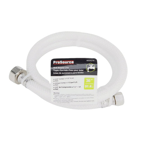 36IN 3/8 COMP X 1/2 FIP PVC