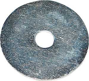 Midwest Fastener 03933 Fender Washer, 5/16 in ID, 1-1/2 in OD, Zinc, Zinc