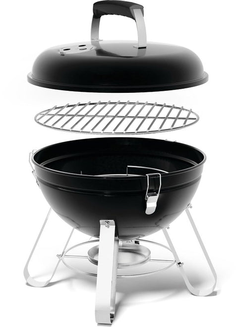 Napoleon Legend NK14K-LEG-3 Charcoal Kettle Grill, 13.5 sq-in Primary Cooking Surface, Black